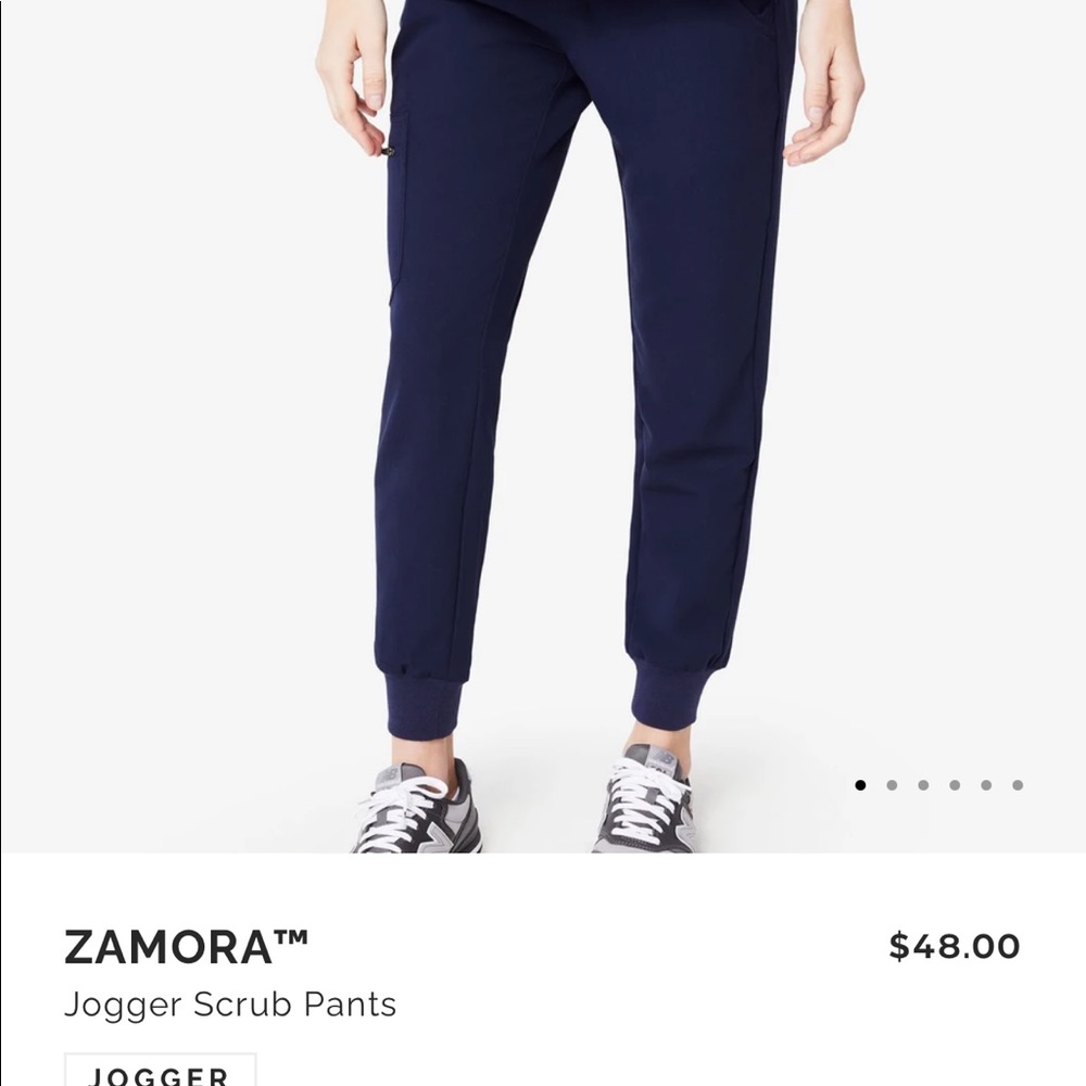 Figs Navy Zamora Jogger Scrubs